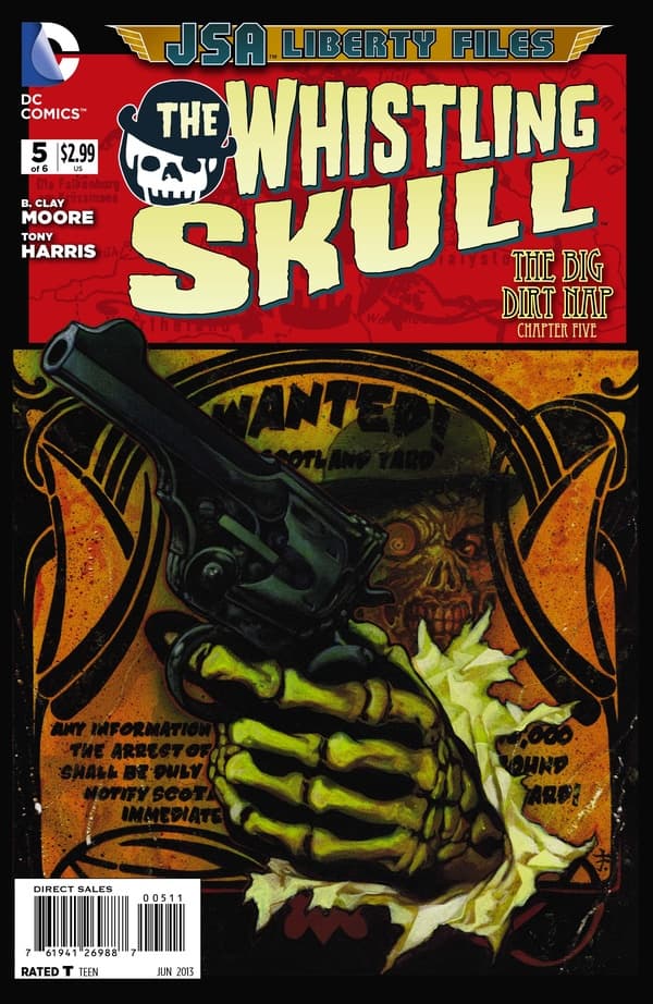 JSA Liberty Files: The Whistling Skull #5 cover