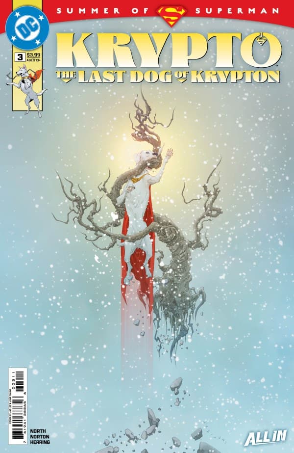 Krypto: The Last Dog of Krypton #3 cover