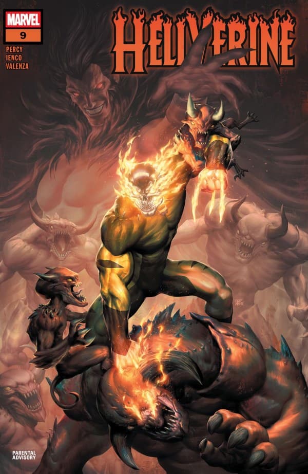 Hellverine #9 cover