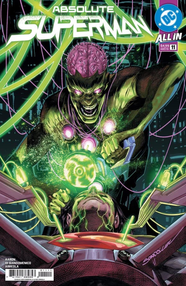 Absolute Superman #11 cover