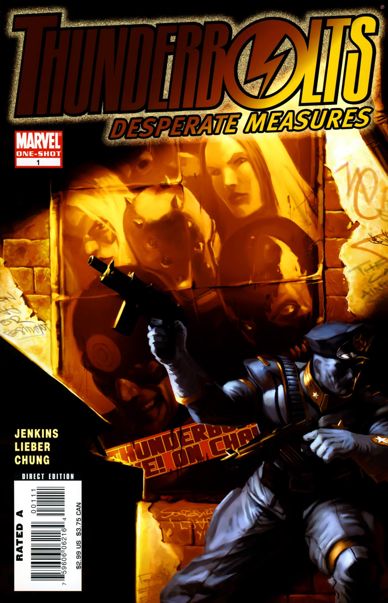 Thunderbolts: Desperate Measures cover — © Marvel Comics
