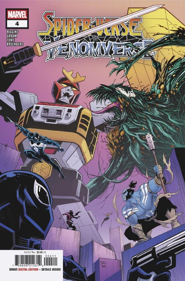Spider-Verse vs. Venomverse #4 cover
