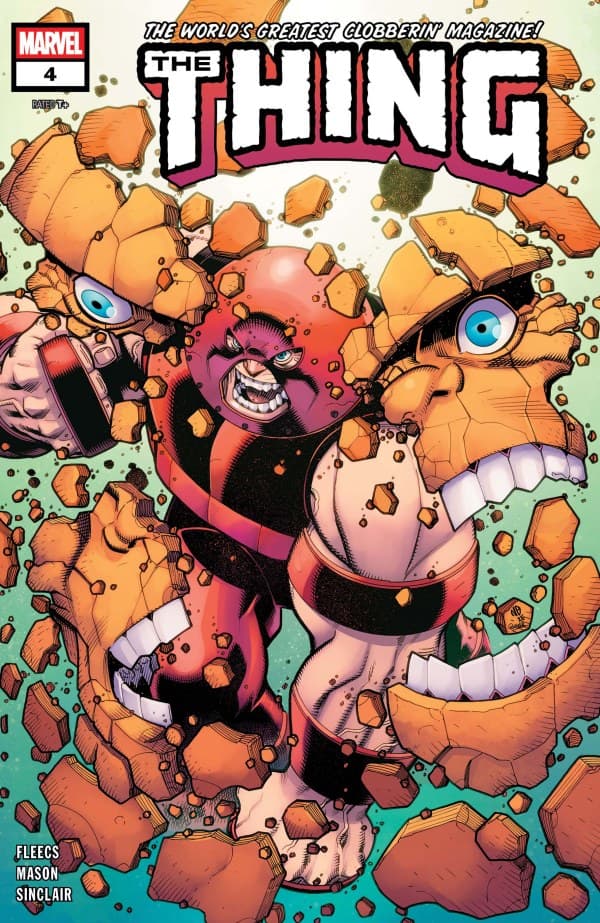 The Thing #4 cover