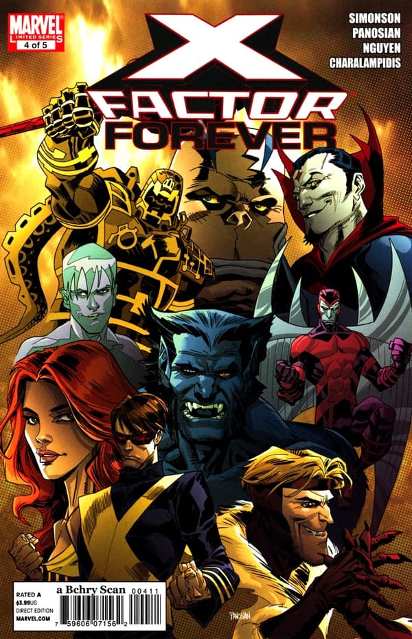 X-Factor Forever #4 cover