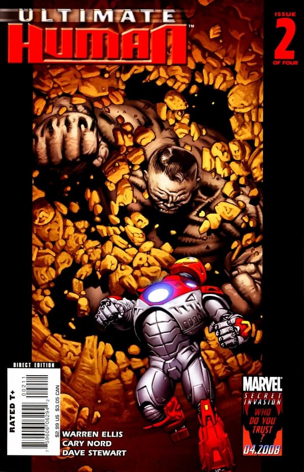 Ultimate Human #2 cover