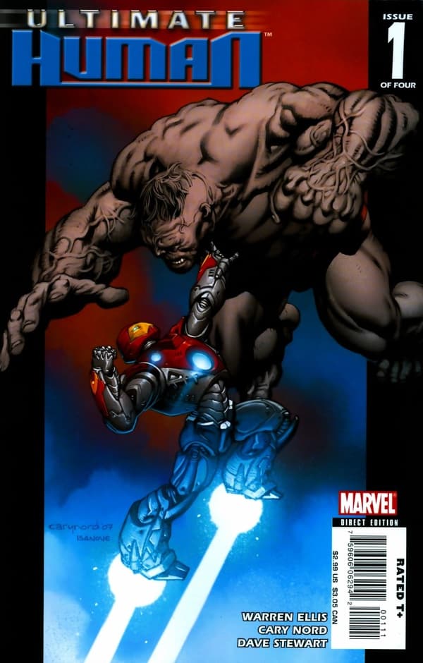 Ultimate Human #1 cover