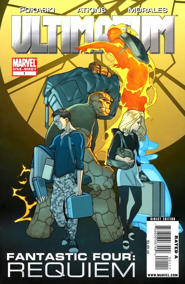 Ultimatum: Fantastic Four Requiem #1 cover