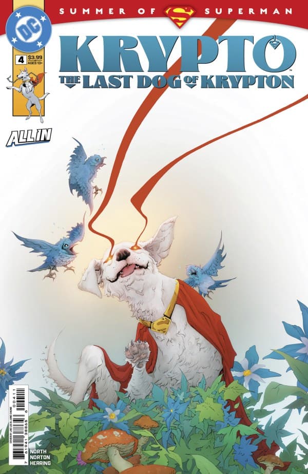 Krypto: The Last Dog of Krypton #4 cover