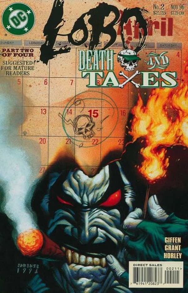 Lobo: Death and Taxes #2 cover