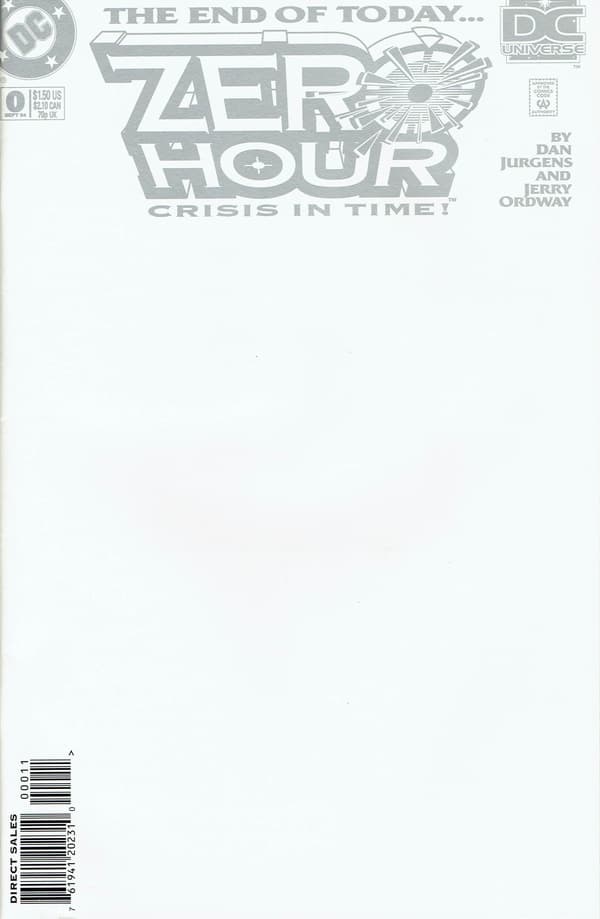Zero Hour: Crisis in Time #0 cover