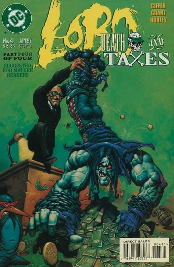 Lobo: Death and Taxes #4 cover