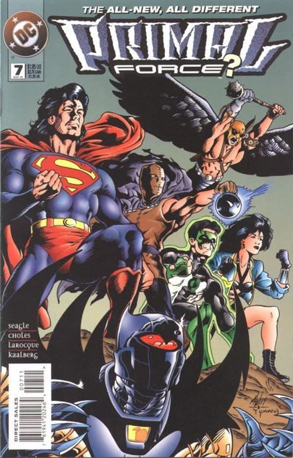 Primal Force #7 cover