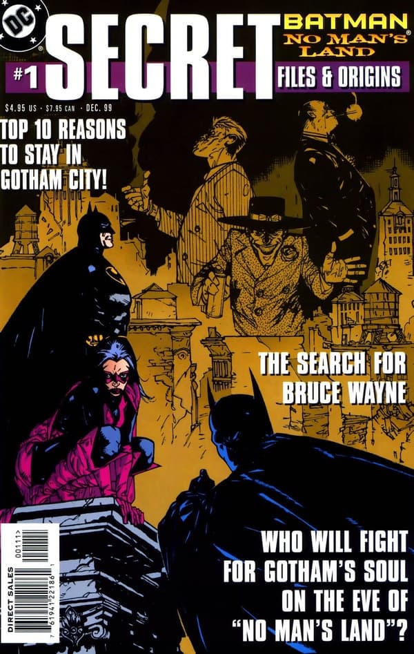 Batman: No Man's Land Secret Files #1 cover