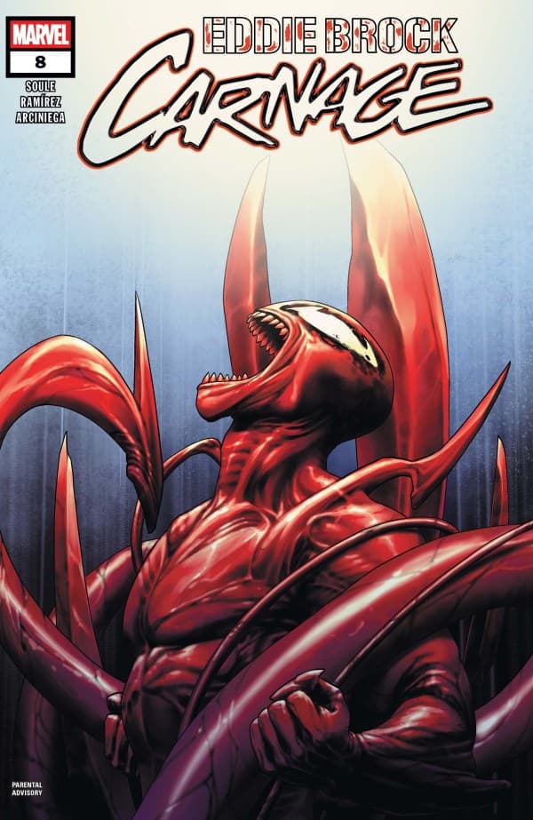 Eddie Brock: Carnage #8 cover