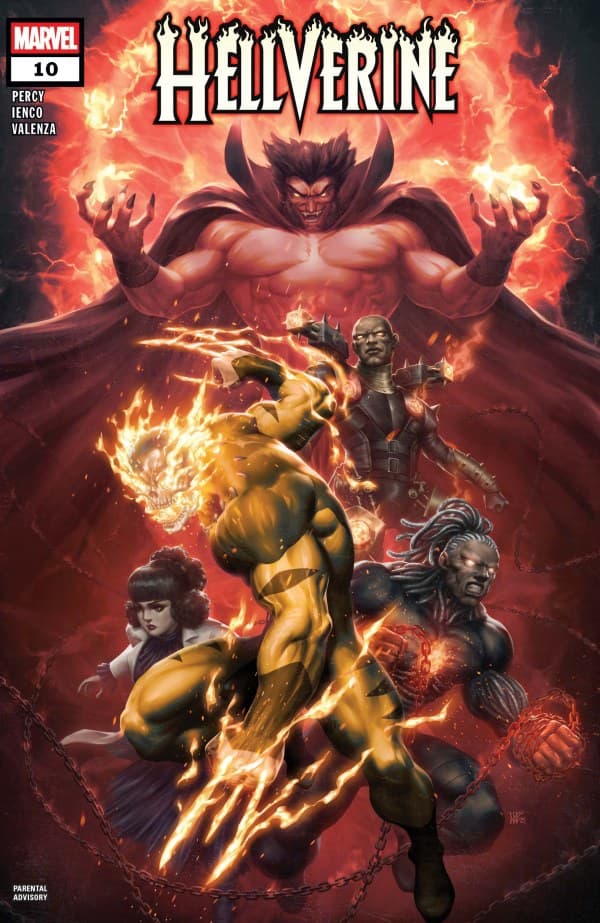Hellverine #10 cover