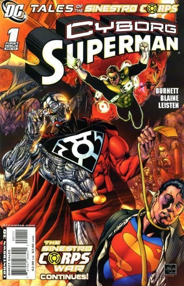 Tales of the Sinestro Corps: Cyborg-Superman #1 cover