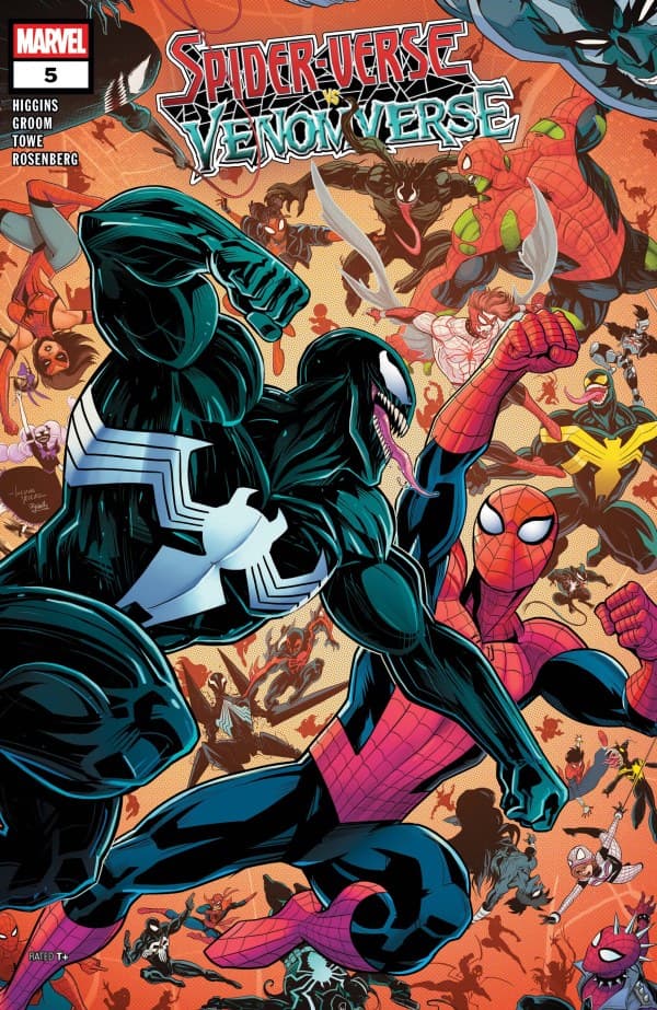 Spider-Verse vs. Venomverse #5 cover
