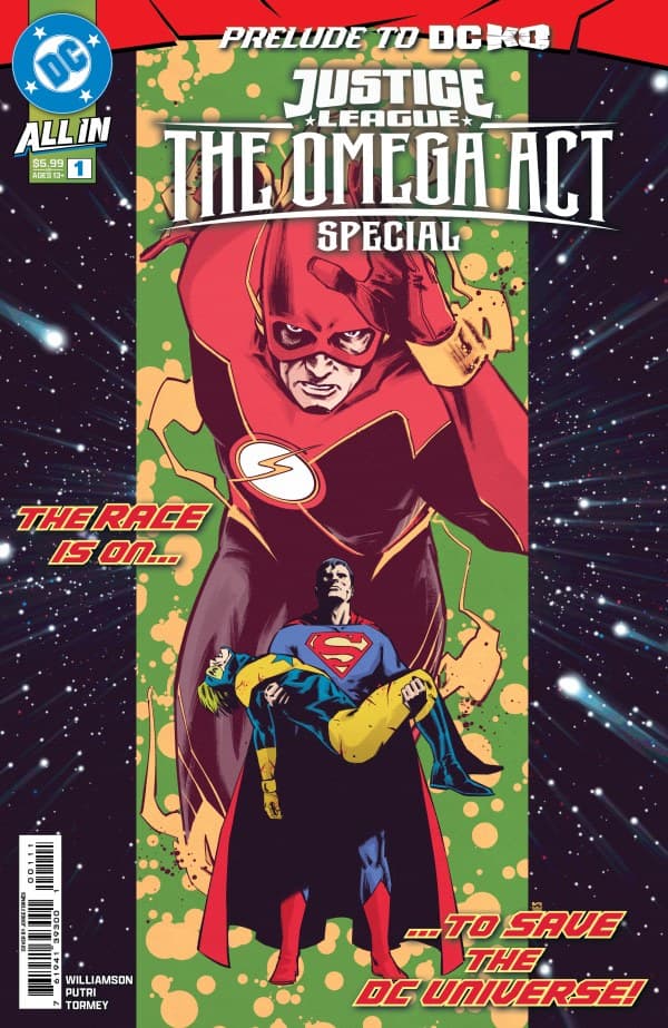 Justice League: The Omega Act Special cover — © DC Comics
