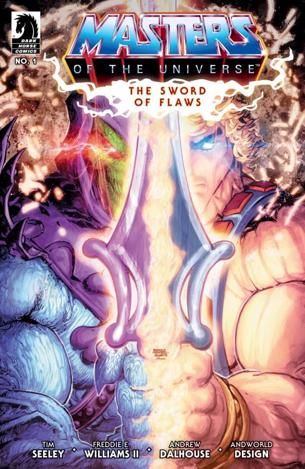 He-Man and the Masters of the Universe: The Sword of Flaws #1 cover