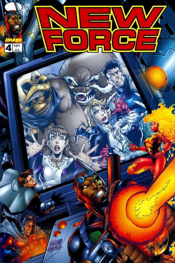 New Force #4 cover