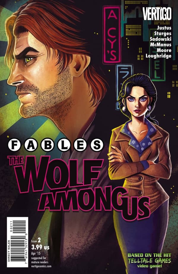 Fables: The Wolf Among Us #2 cover