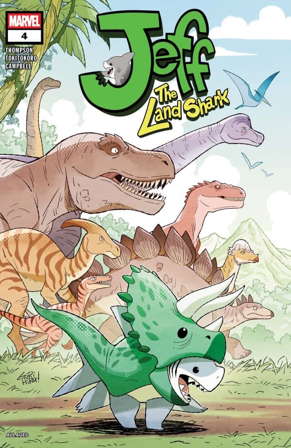 Jeff the Land Shark #4 cover