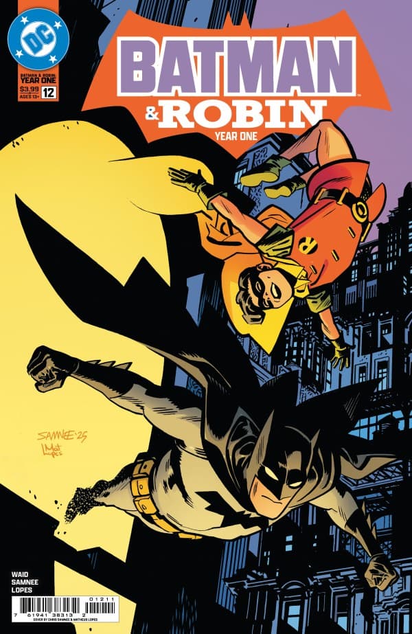 Batman and Robin: Year One #12 cover
