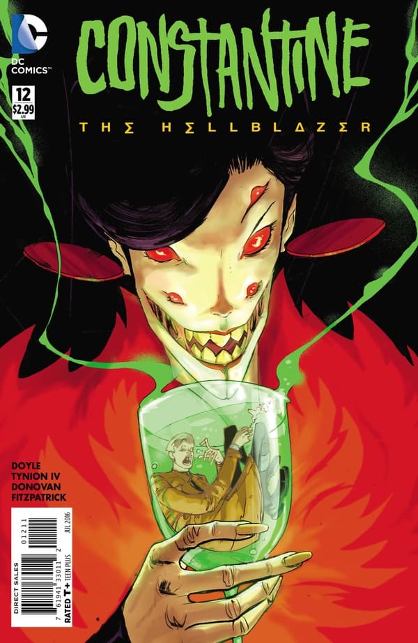 Constantine: The Hellblazer #12 cover