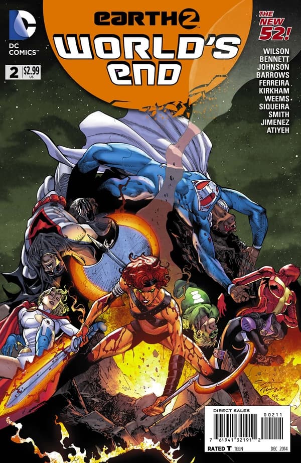 Earth 2: World's End #2 cover