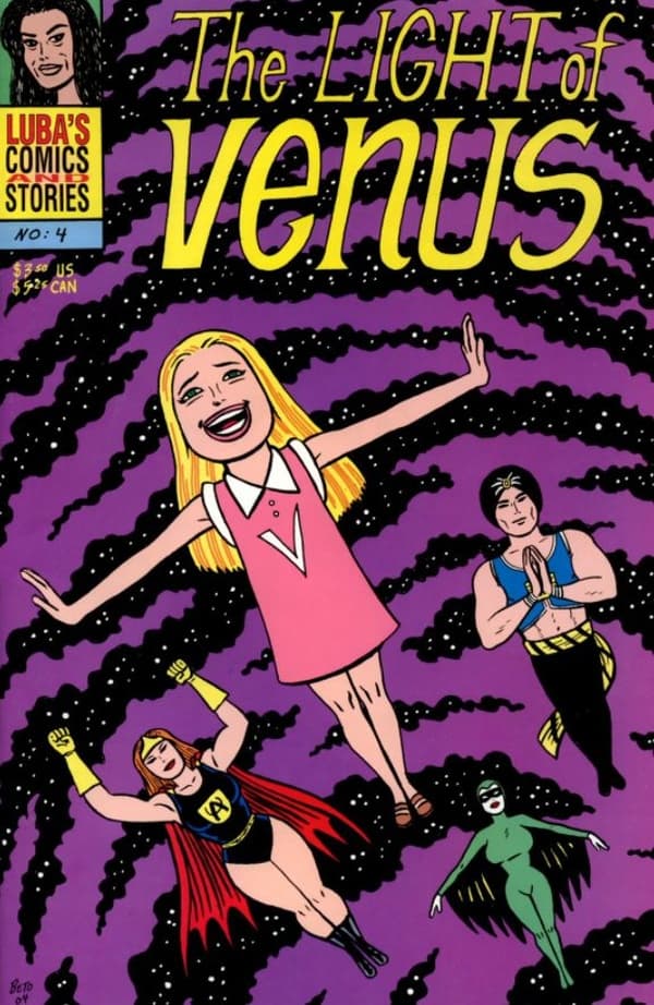 Luba's Comics and Stories #4 cover