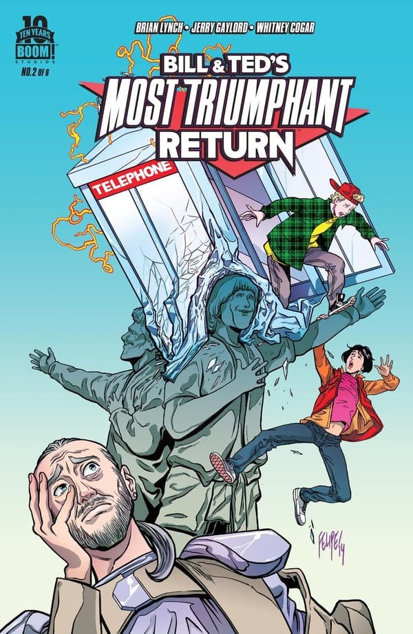 Bill & Ted's Most Triumphant Return #2 cover