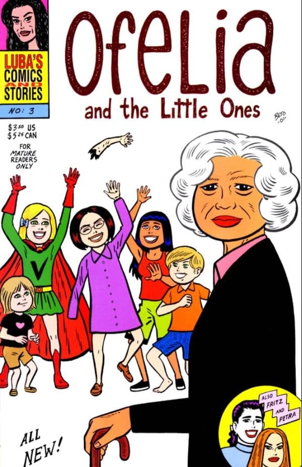 Luba's Comics and Stories #3 cover