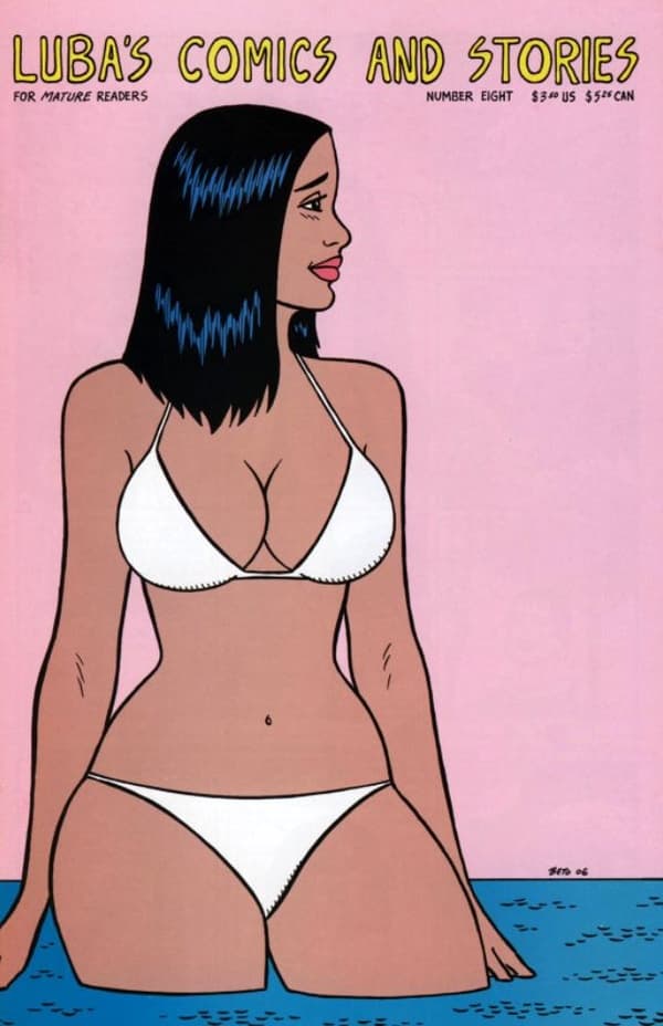 Luba's Comics and Stories #8 cover