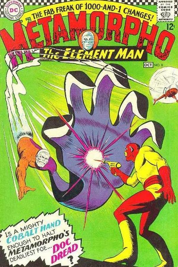 Metamorpho #8 cover