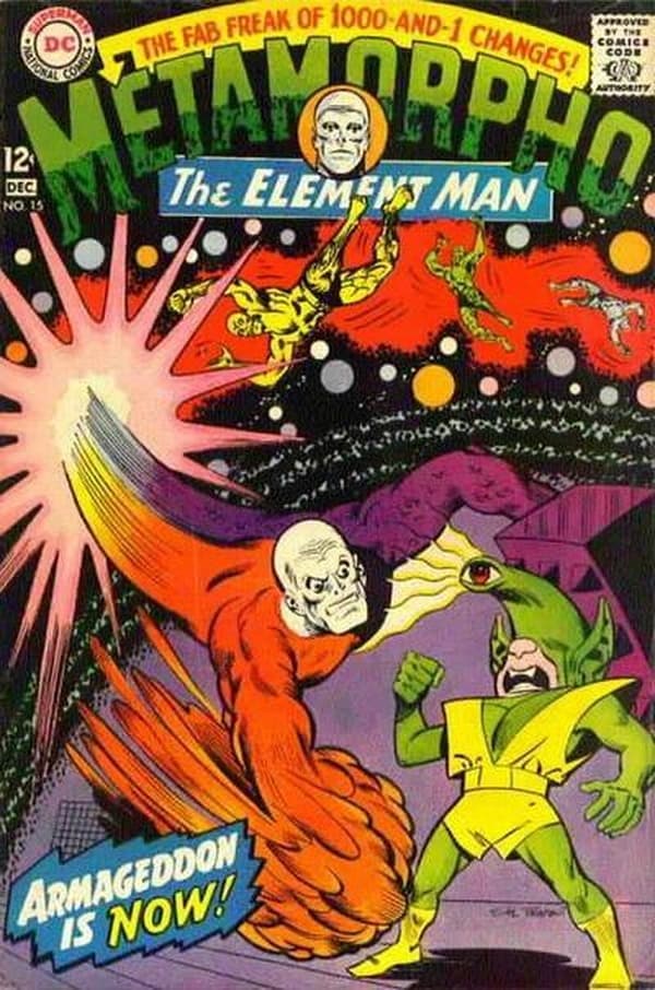 Metamorpho #15 cover