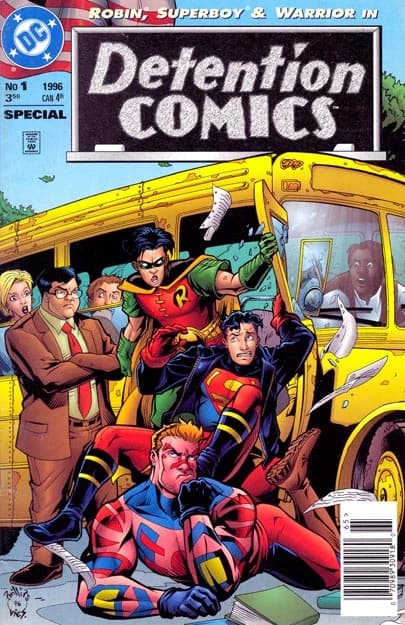 Detention Comics #1 cover