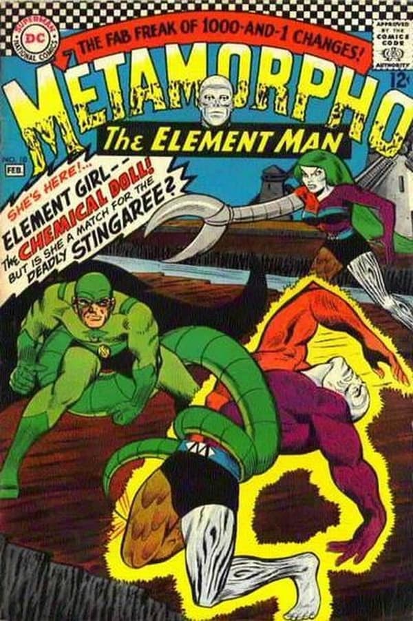 Metamorpho #10 cover