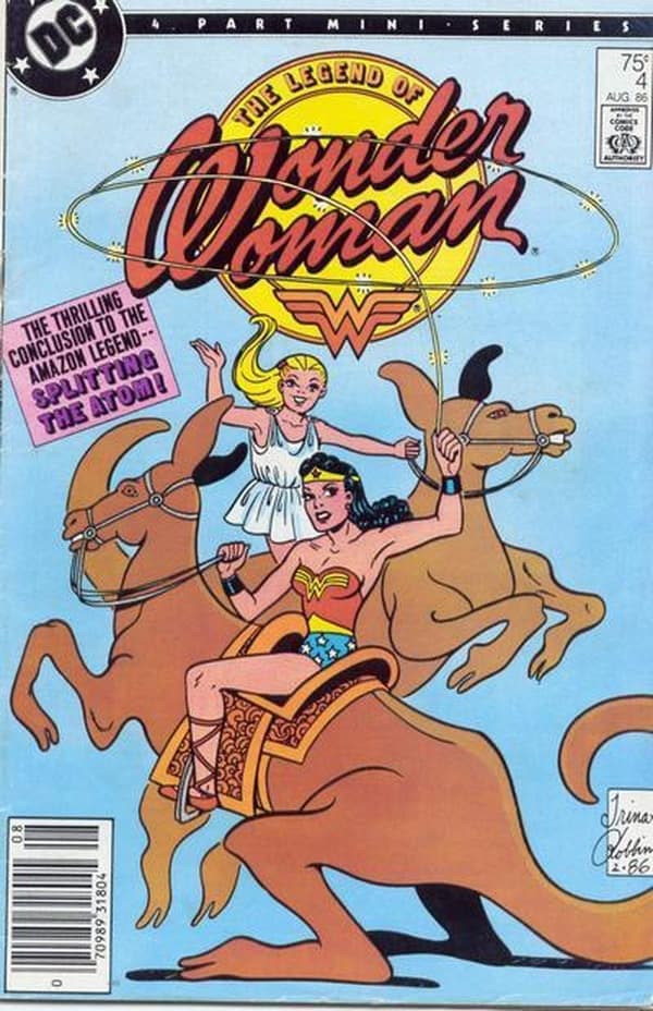 The Legend of Wonder Woman #4 cover