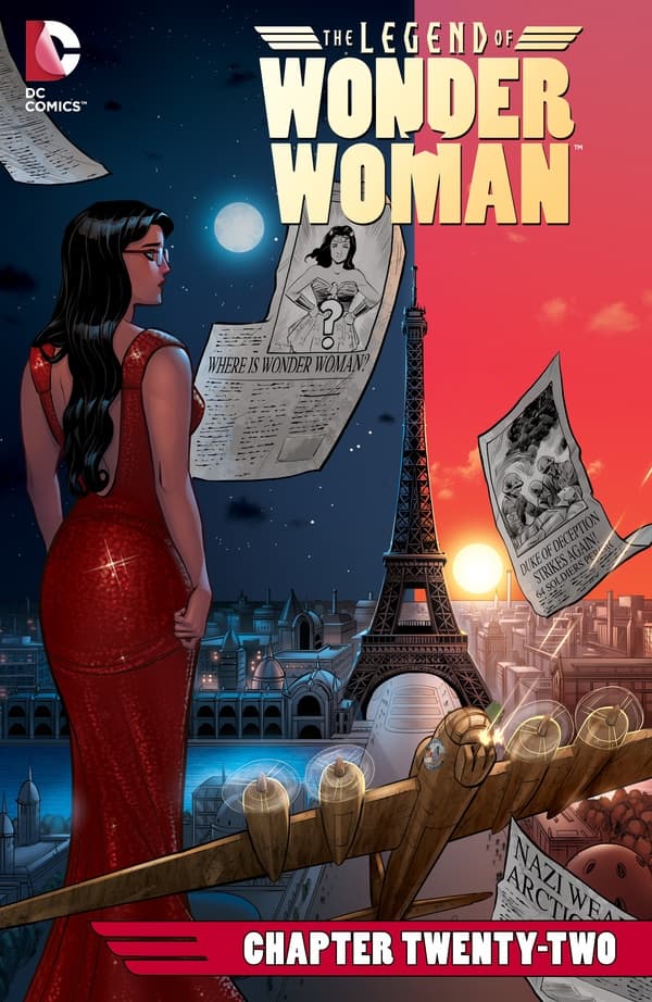 The Legend of Wonder Woman #22 cover