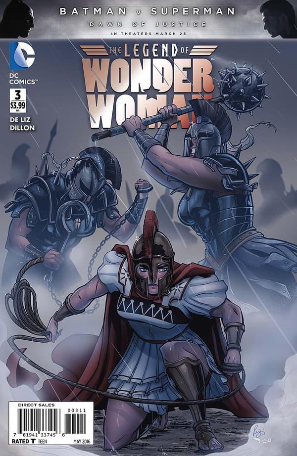 The Legend of Wonder Woman #3 cover