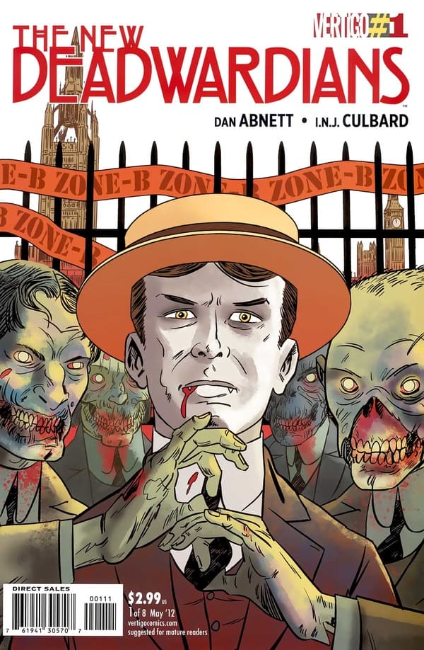The New Deadwardians cover — © DC Comics