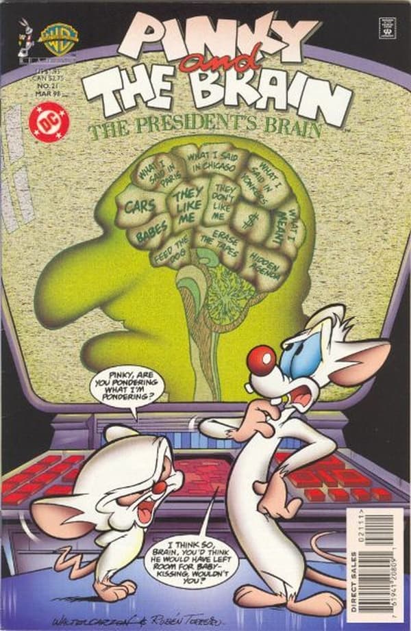 Pinky and the Brain #21 cover