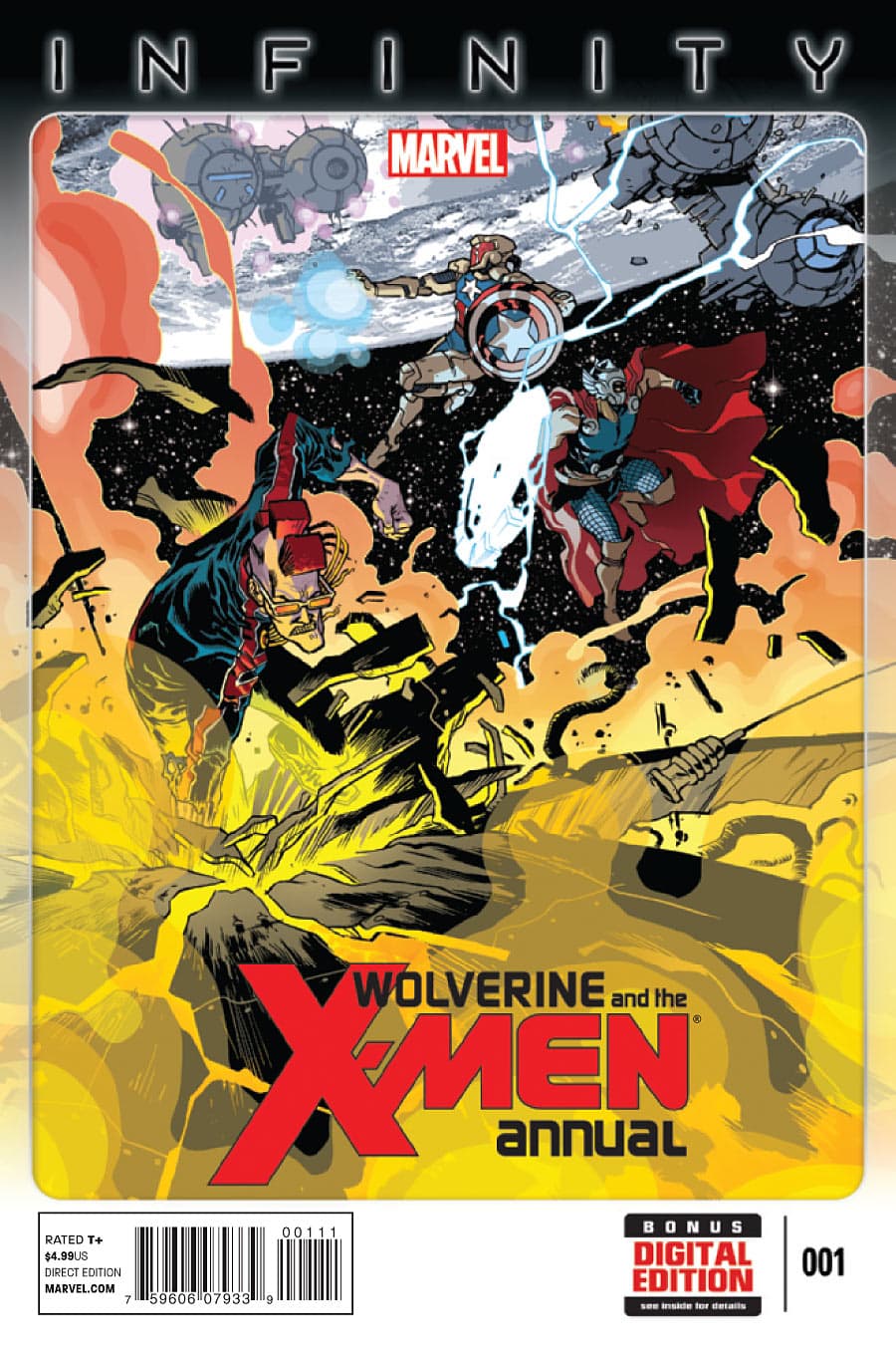 Wolverine & the X-Men Annual #1 cover