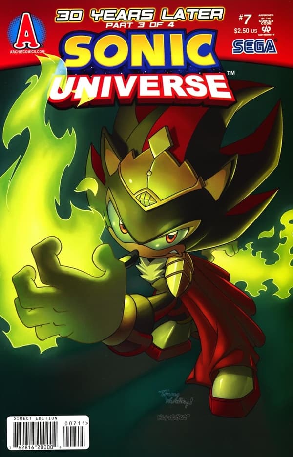 Sonic Universe #7 cover