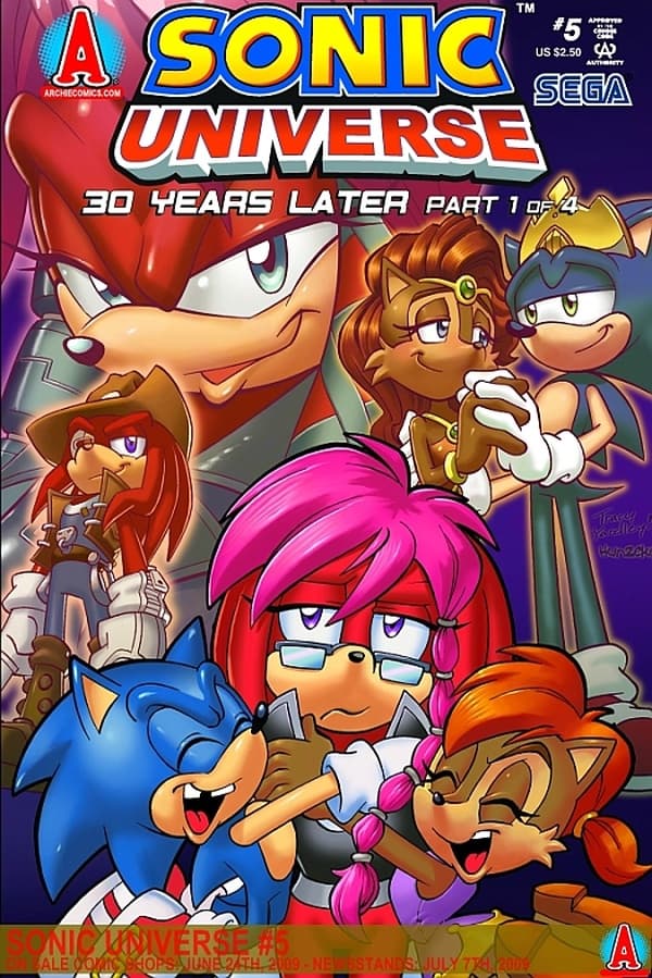 Sonic Universe #5 cover