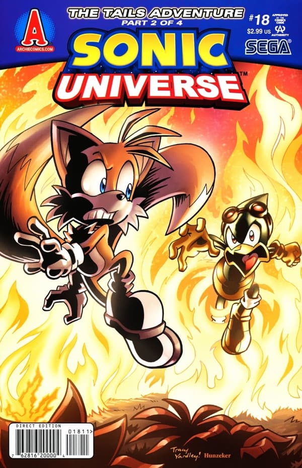 Sonic Universe #18 cover