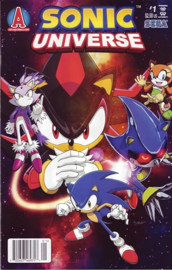 Sonic Universe #1 cover