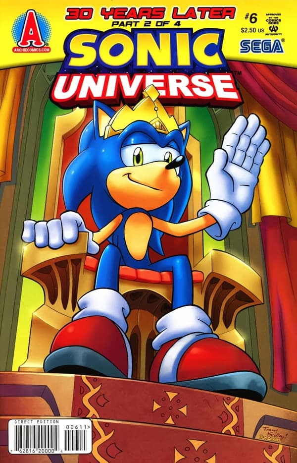 Sonic Universe #6 cover