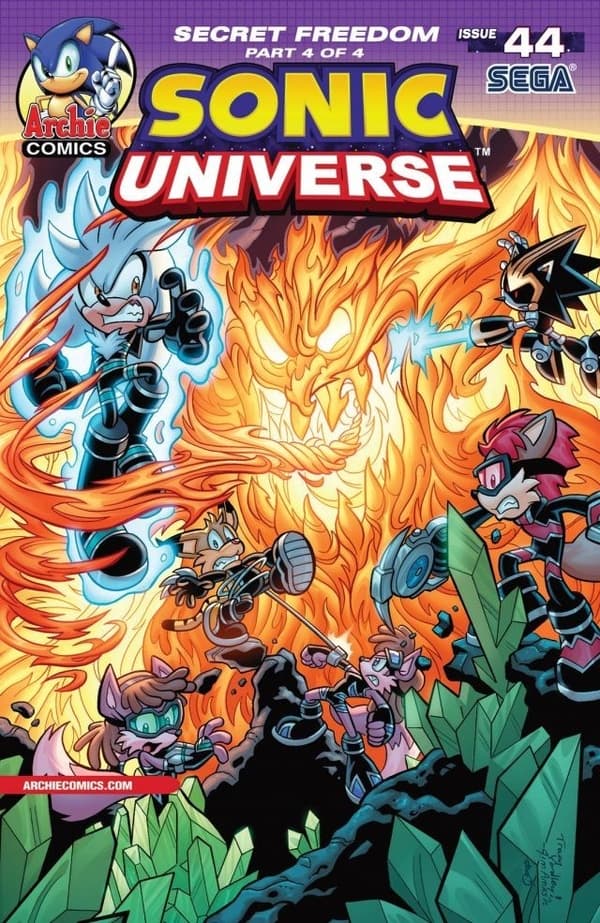 Sonic Universe #44 cover