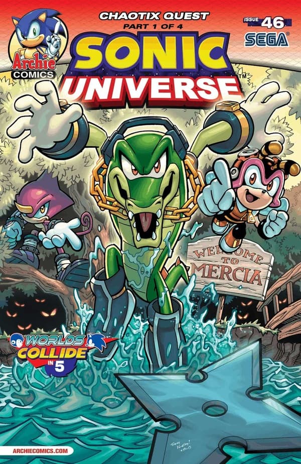 Sonic Universe #46 cover